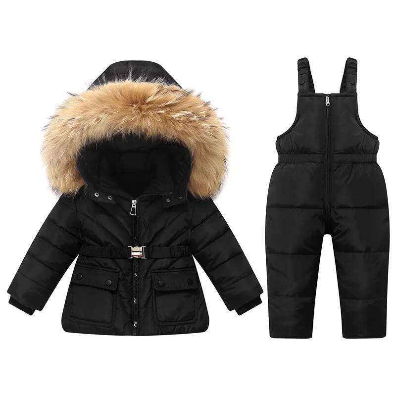 2pcs Children clothing Set Winter Warm