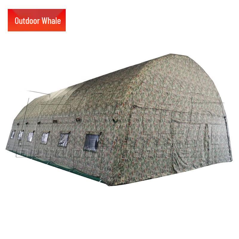 Outdoor Whale Camouflage Inflatable Command Tent
