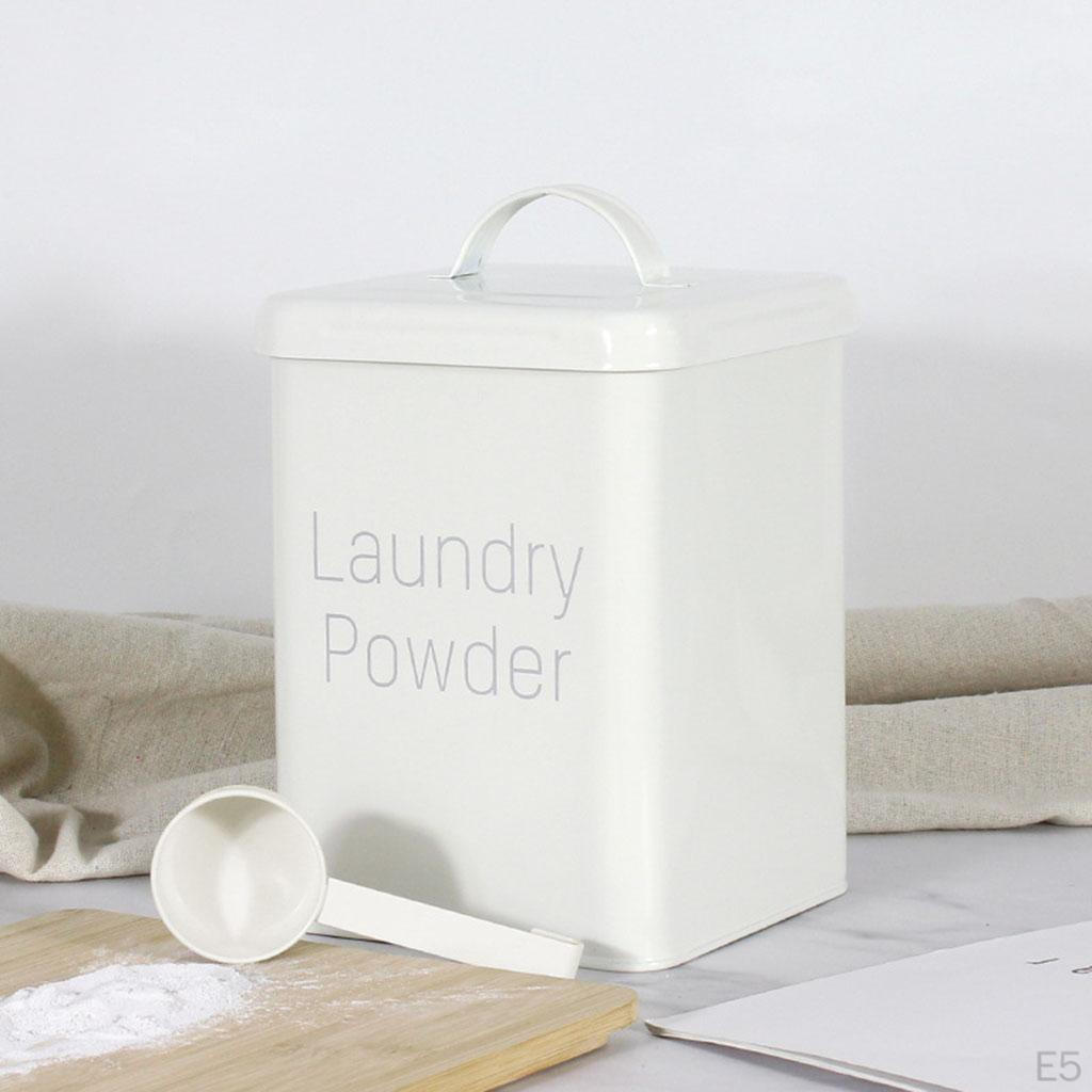 5L Storage Bucket Lid Multipurpose for Laundry Cereal Rice Flour Cat Food Dog Canister