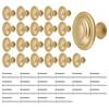 22Pcs Cabinet Knobs Vintage Furniture Knobs Drawer Knobs Zinc Alloy Hardware Knobs for Cupboards, Dressers and Wardrobe/Wardrobe