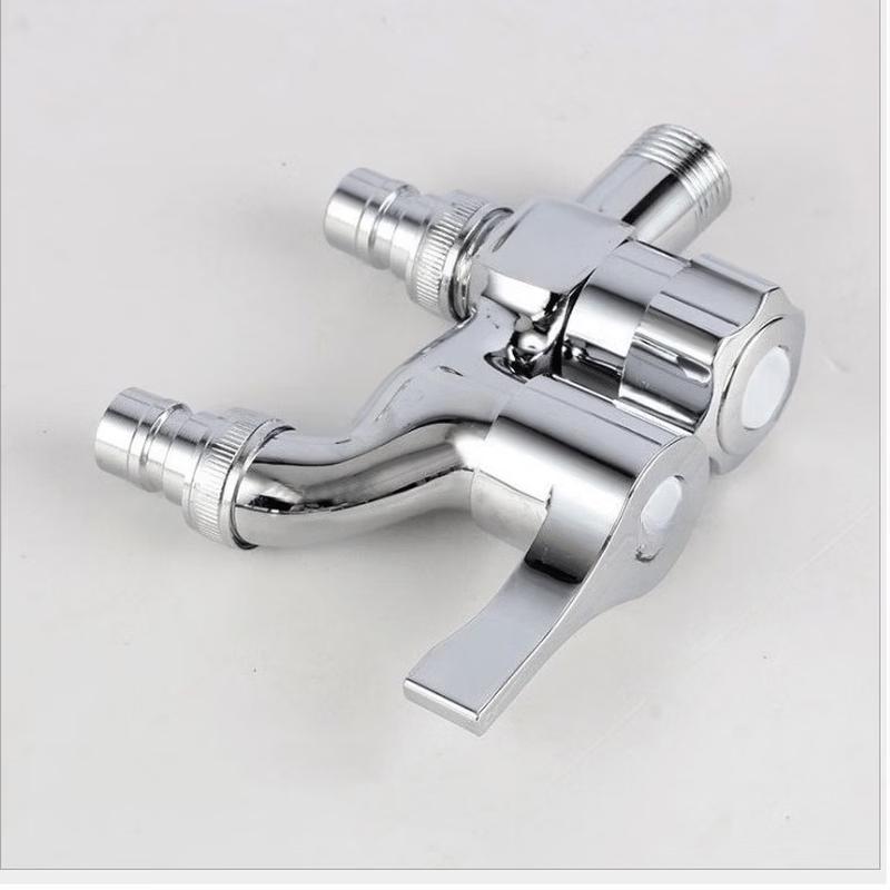 TLXT Dual-Outlet Washing Machine Faucet