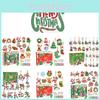 Festive Acrylic Christmas Diy Blind Box Keychain Set With Sparkling Diamond Art 15 Pieces