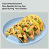 Taco-Schalenhalter Taco-Halter Tablett Servierteller Silikon Küche Lebensmittel Tortilla Servierständer Für Schnelle Mahlzeiteneinladung Familienessen