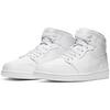 New JORDAN 1 Mid Triple White 2020 554724-126