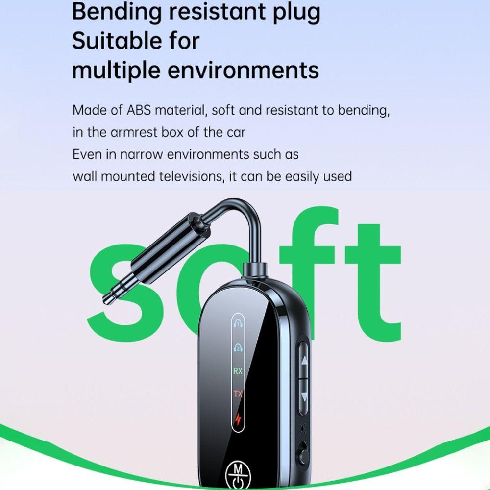 2 in 1 Wireless Audio Adapter Stereo Music Bluetooth 5.4 Receiver Transmitter 2024