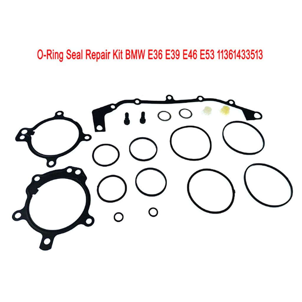 O-Ring Dichtung Reparatursatz Doppelkonvex Reparatursatz für E36 E39 E46 E53 E60 E83 11361433513 Auto Ersatz Zubehör