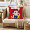 Milchige Peko Chan Kissenhülle für Sofa Wohnzimmer Heimbüro Dekoration Schutzhülle