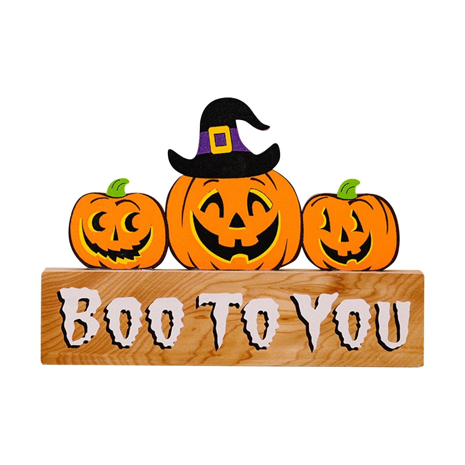 

Украшения на Хэллоуин, Гном Фестиваля Призраков, Деревянные Украшения, Атмосферное Украшение, Постановка Призрачной Сцены One Size