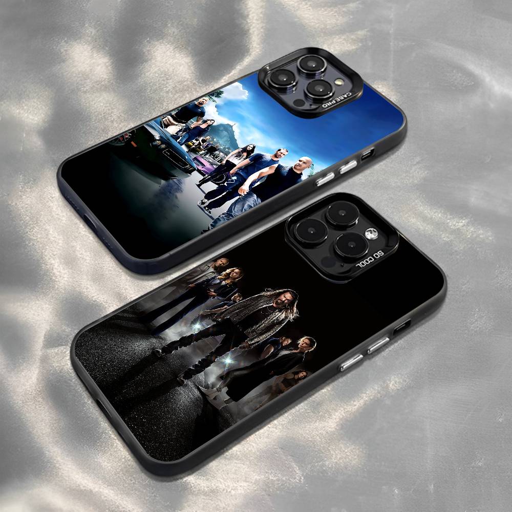 Fast And R-Furious Moive Phone Case For IPhone 16 15 Plus 14 13 12mini 11Pro Max Candy Matte Shockproof Back Cover