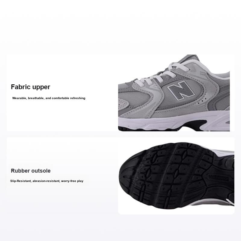 New Balance Nb 530 Fabric Comfortable Low Top Kids Casual Shoes Kids Sneaker Gray GR530CK