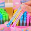 10Pcs Colorful Mini Cute Bubble Tube Toy for Kids Birthday Party Favors Wedding Gifts Souvenirs Pinata School Rewards Treats Bag