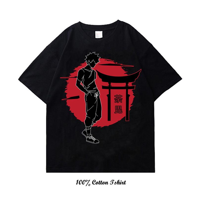 My Hero Academia Graphic Print T Shirt Vintage Harajuku Streetwear Short Sleeve Plus Size Cotton Crew Neck T Shirt Women Unisex