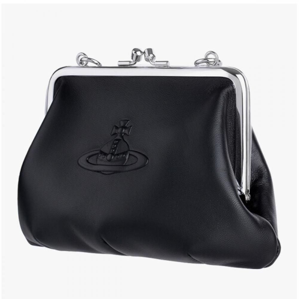

Vivienne Westwood Granny Nappa Frame Chain Tote Bag L001l N401 FREE