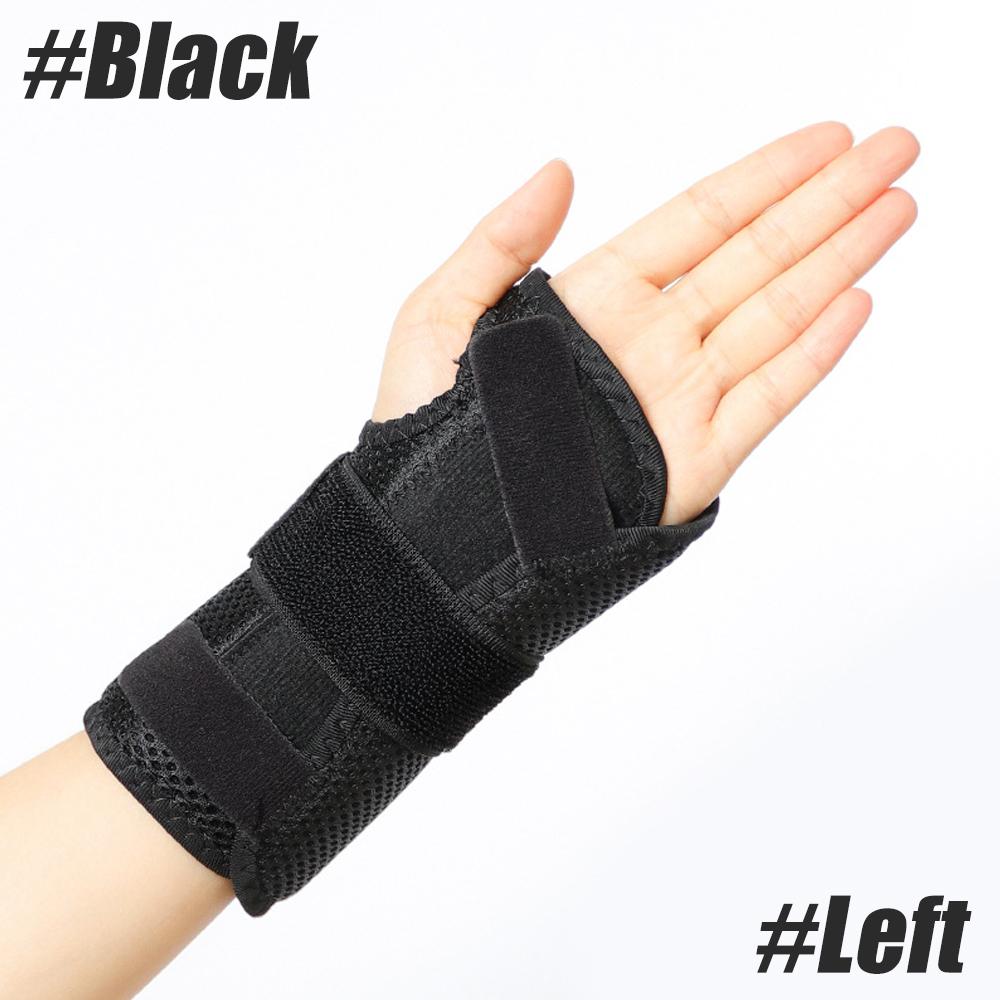 1Pc Wrist Brace For Carpal Tunnel Relief Doctor-Developed Night Support With 2 Splints Adjustable Compression For Arthritis