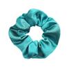 Minimalist Solid Satin Hair Tie Ponytail Accessory with Hang Tag