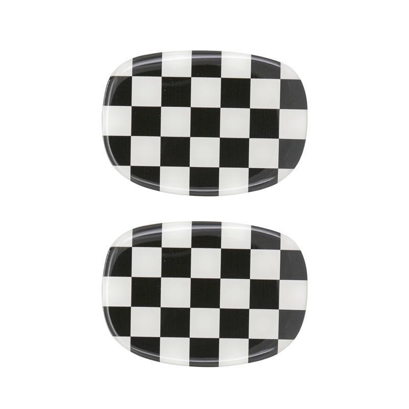 Union Jack Rukojeť opěradla sedadla 3D nálepka Epoxidová dekorativní nálepka Ochranná fólie pro Cooper One F56 Příslušenství