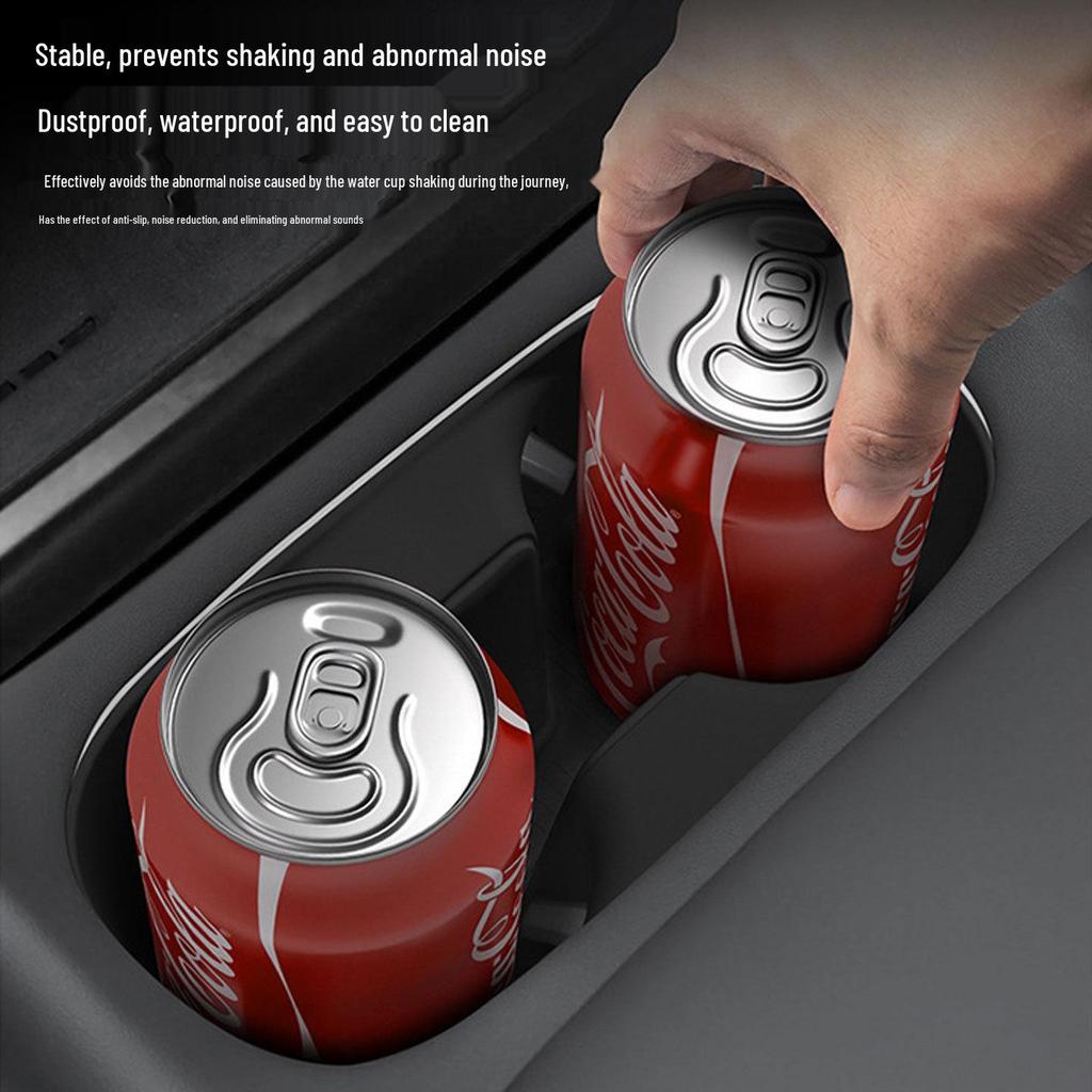 2025 Xiaopeng P7 Silicone Cup Holder Pad for Central Console Decoration