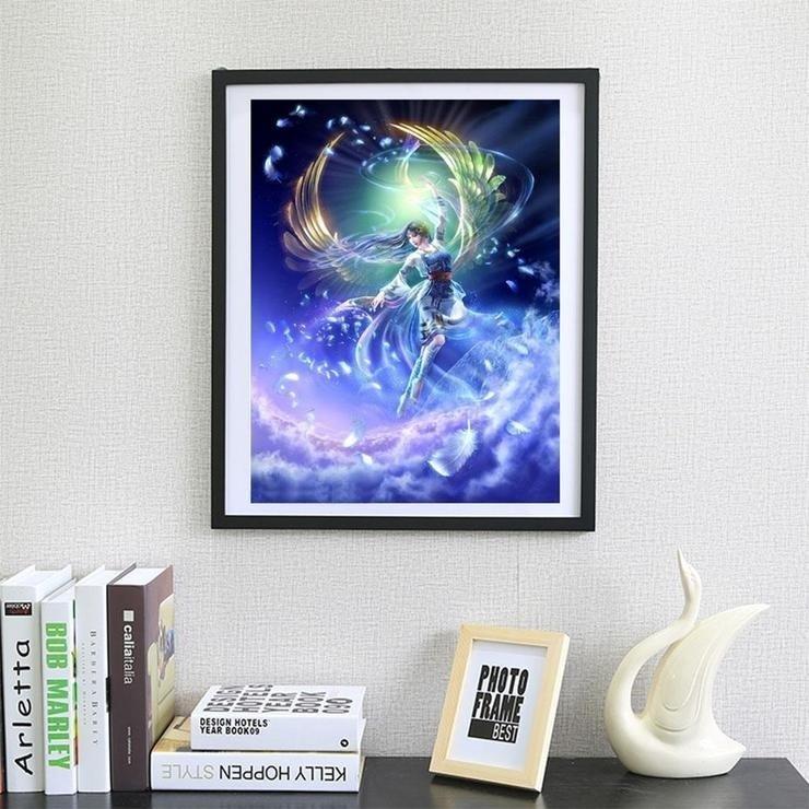 

Алмазная картина Вселенная Ангел Вышивка крестом Наборы для алмазной вышивки Алмазная мозаика Главная Декоративная 20X30CM