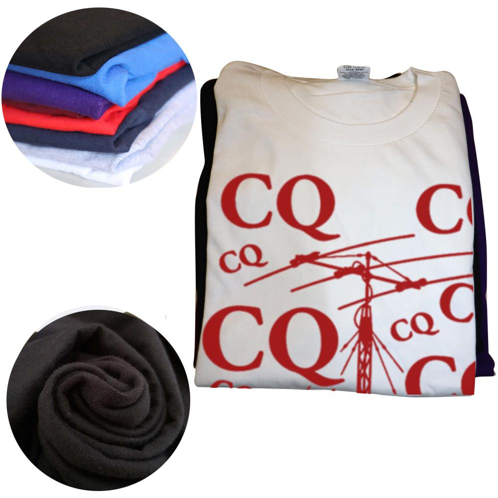 Funny CQ Morse Code Amateur Ham Radio Graphic T-shirts Men Women's Fashion Casual Tshirt 100% Cotton Loose Oversized T Shirt