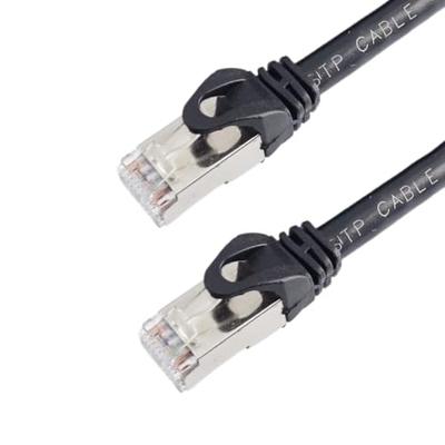 KC SECURITY 30m Outdoor LAN Cable, CAT6A (Black), Durable (Category 6A), PE (Polyethylene), Double-Coated, STP Shielded, Reliable Japanese Brand, UV,