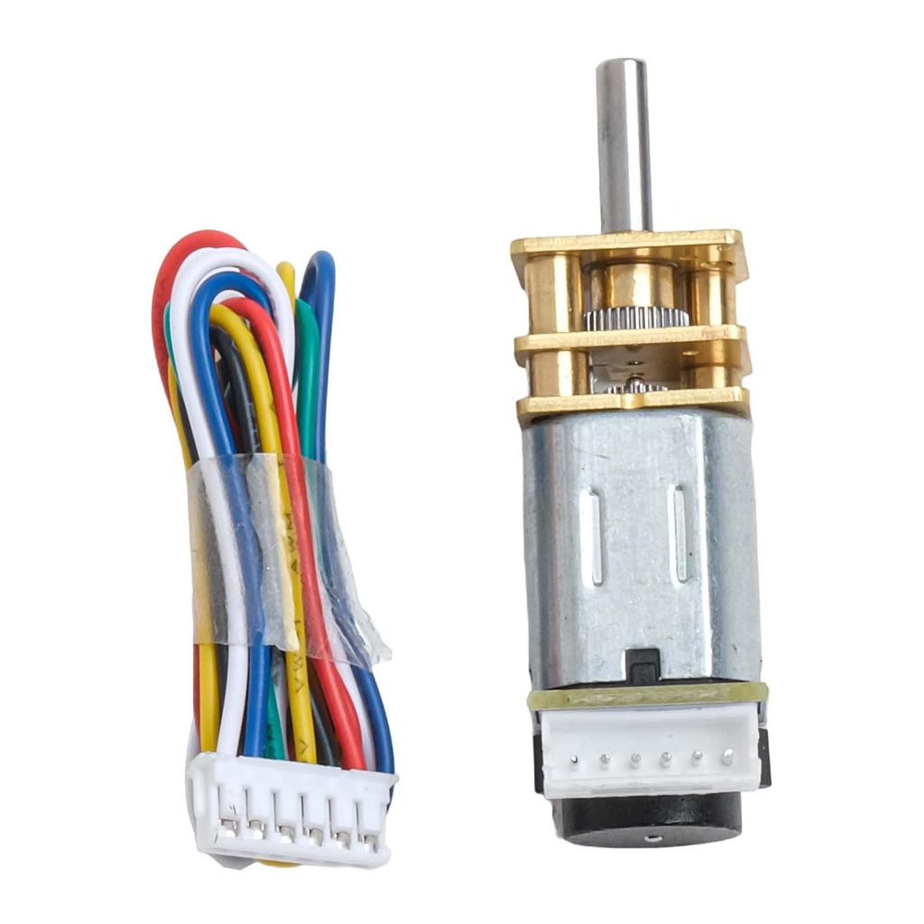 For GA12 For N20 High Torque DC Motor with Encoder Excellent Replacement Option for Robotics and Hobby Projects