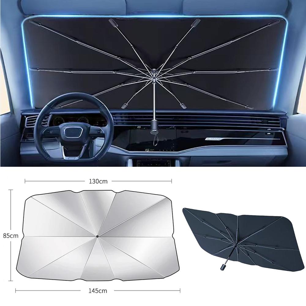For Tesla Model 3 Model Y Series Car Windshield Sunshades Front Shading Umbrella
