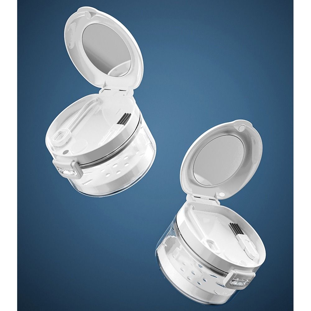 Leak-proof Orthodontic Retainer Box Magnetic Cap Invisible Teeth Container Dental Care
