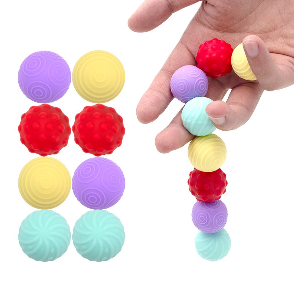 Silicone Magnetic Sensory Balls Fidget Toy for Autism Calming Fidgeting Toy for Kids Adults Anxiety Relief Stress Sensory Toy