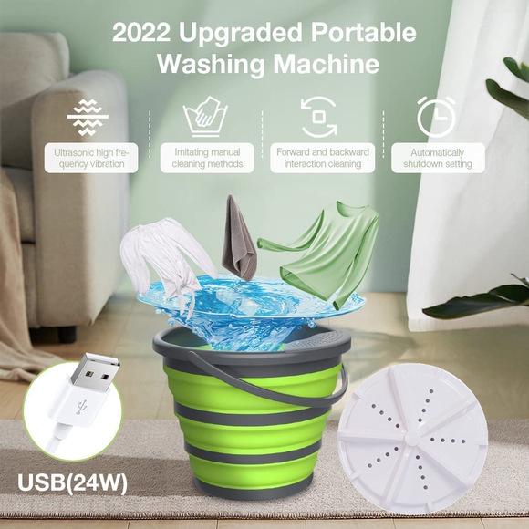 Kung Fu Portable Rechargeable Teacup Washing Machine - Fully Automatic for Tea Stain Removal