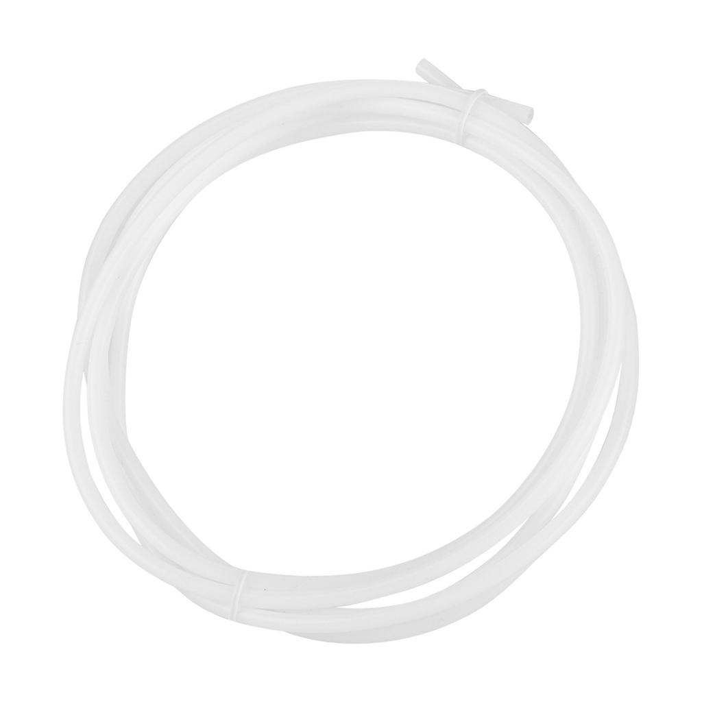 PTFE White Bowden Tube for 1.75 Filament (2.0mm IDCelsius4.0mm OD) For 3D printers (1.5 M)