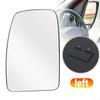 Rearview Mirror Glass W/ Back Plate Heated For Nissan NV400 2011- Renault Master 3 2010- Opel /Vauxhall Movano 2010-