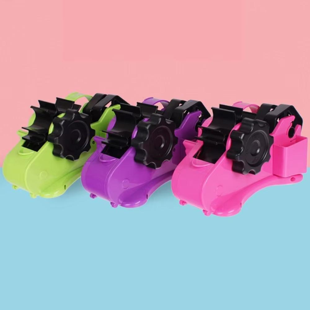Reusable Thermal Tape Dispenser with Compartment Tape Holder Semi-Automatic Tape Dispenser Office