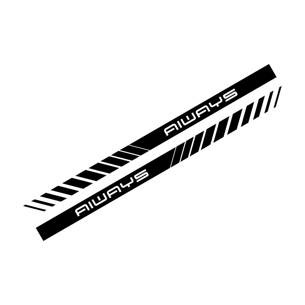 

Car Door Side Skirt Sticker For Aiways U5 U6 5 Graphics Stripes Styling Decoration Vinyl Decor Decal Auto Tuning Accessories Color Carbon Fiber