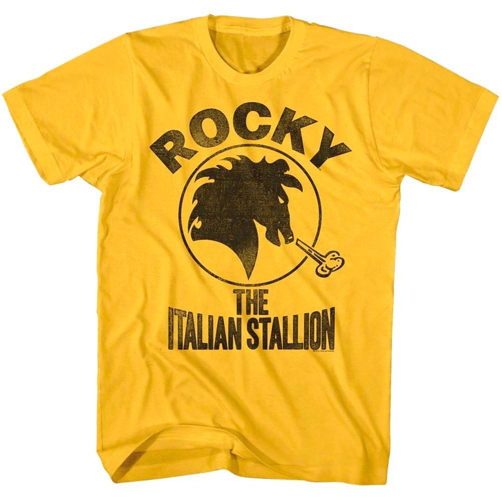 Rocky Balboa Italian Stallion Horse Head Men T Shirt Boxing Fighter Legend Top S