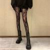 Hot Tights Japanese Lolita Retro Floral Rattan White Stocking Classic Hollowed Out Lace Mesh Stockings Bottomed Pantyhose