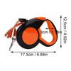 Auto Retractable Retractable Dog Leash Reflective Nylon Pet Traction Rope Dog Lead  Dog Training