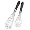 Stainless Steel Manual Whisk Heavy Duty Baking Tool Egg Beater For Cake Cream Mixing With Ergonomic Handle