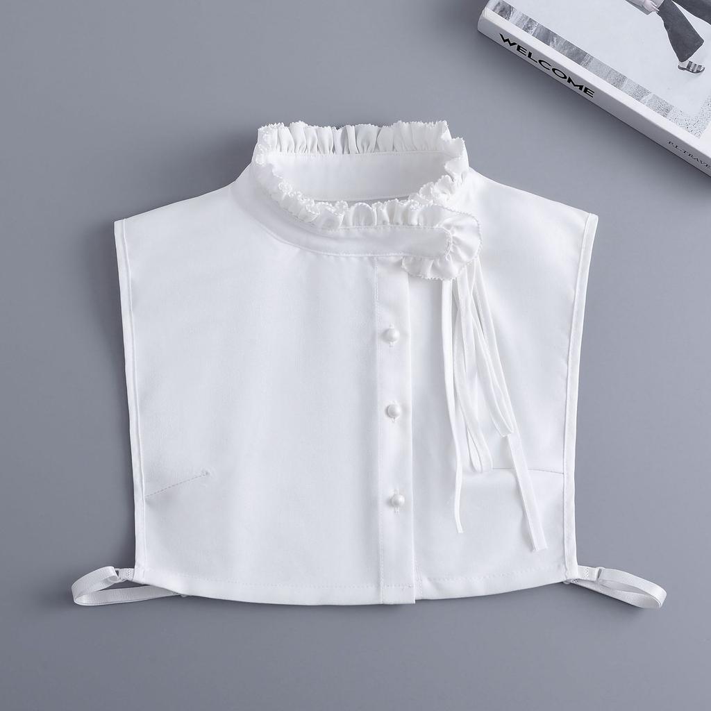 Autumn Sweater Fake Collar for Womens Fake Shirt Collar Casual Removable Detachable Collar Half Shirt Tops Accessories