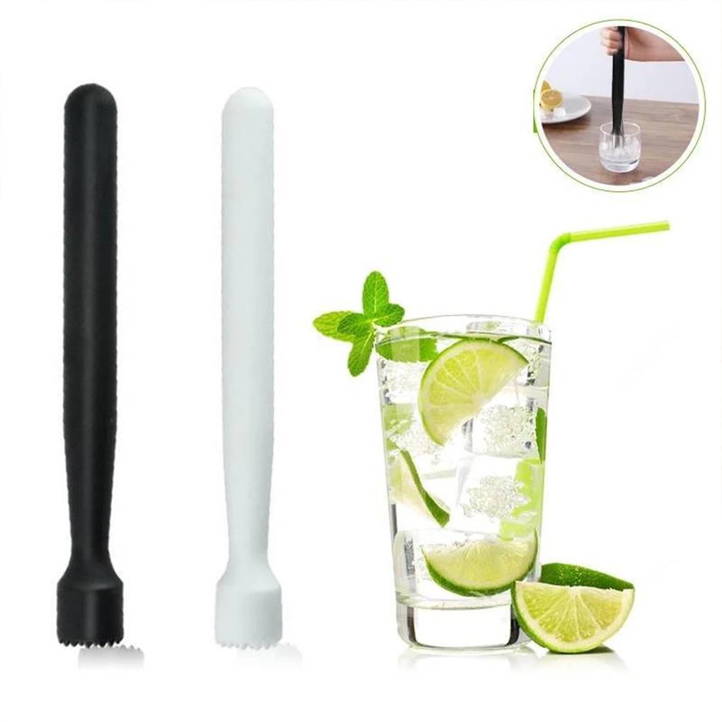 Plastic Cocktail Muddler Multifunctional DIY Drink Mixer Fruit Press Ice Crushing Hammer Stirring Tools Home Bar