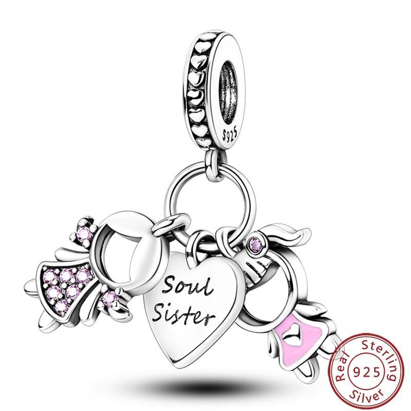 Copper Sincere Emotions Multiple Styles Heart-Shaped Romantic Charms Beads 3Mm Diy Fine Jewelry Making