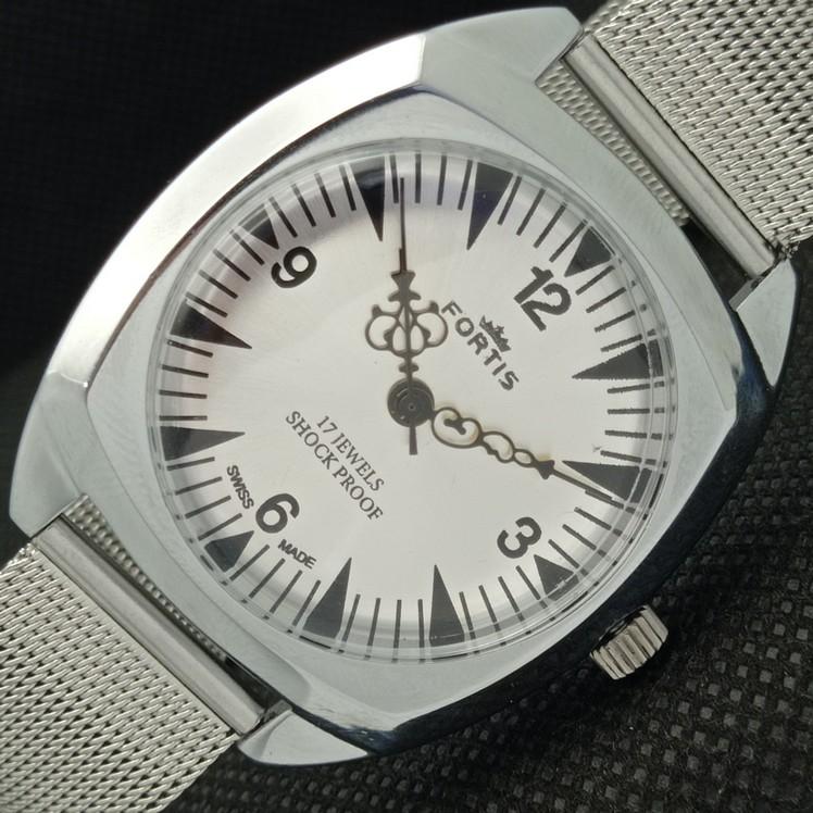

REFURBISHED FORTIS WINDING SWISS MENS WRIST SILVER DIAL WATCH 622b-a416654-2 lot622b-a416654