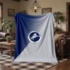 Millwall Football Print Flannel Blanket Soft Warm Sofa Bed Throw Blanket For Home Office Bedroom