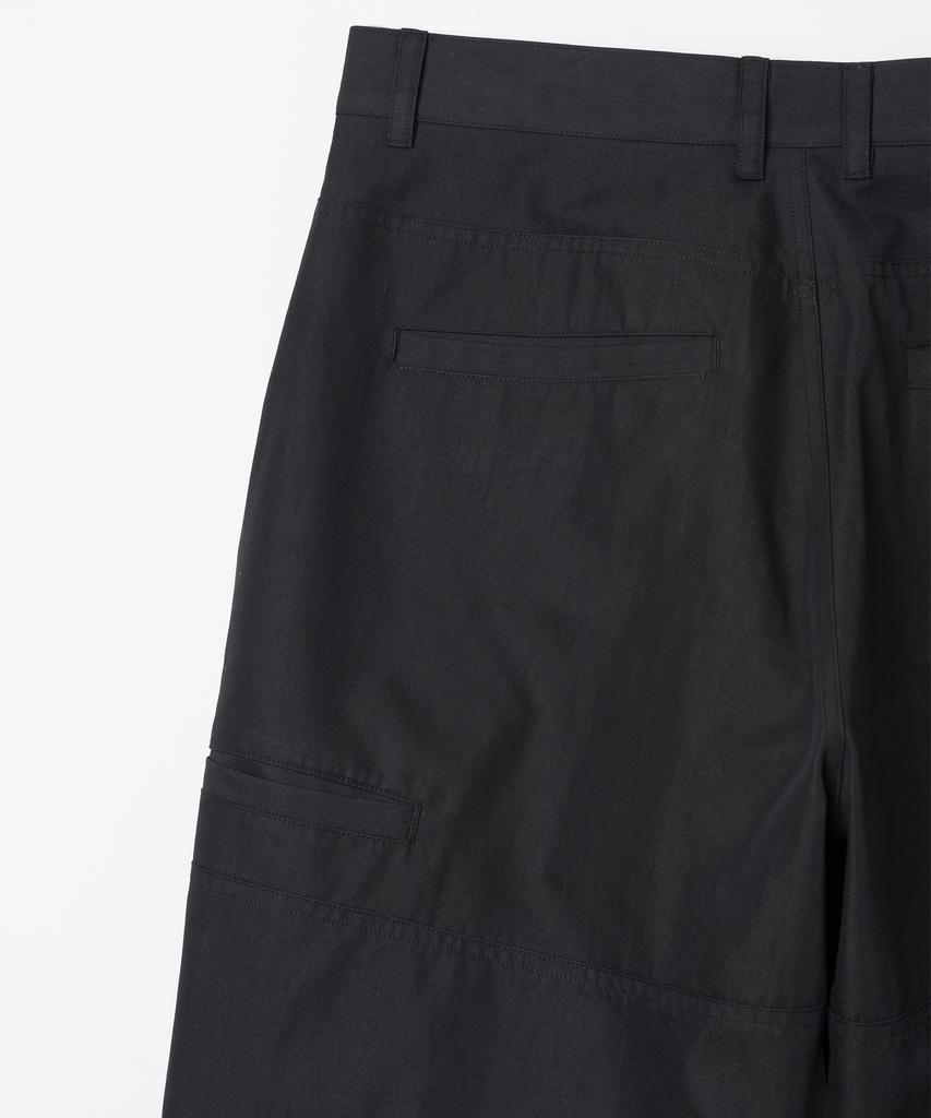 MILLO ARCHIVE Double Layered Detail Pants [Black]