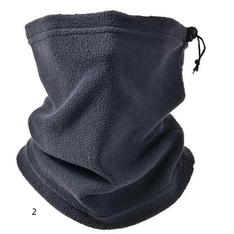 Fleece Neck Warmer Winter Windproof Scarf For Men Women Soft Warm Face Cover Bandana Mask Snowboard Skiing Outdoor Sports Gaiter