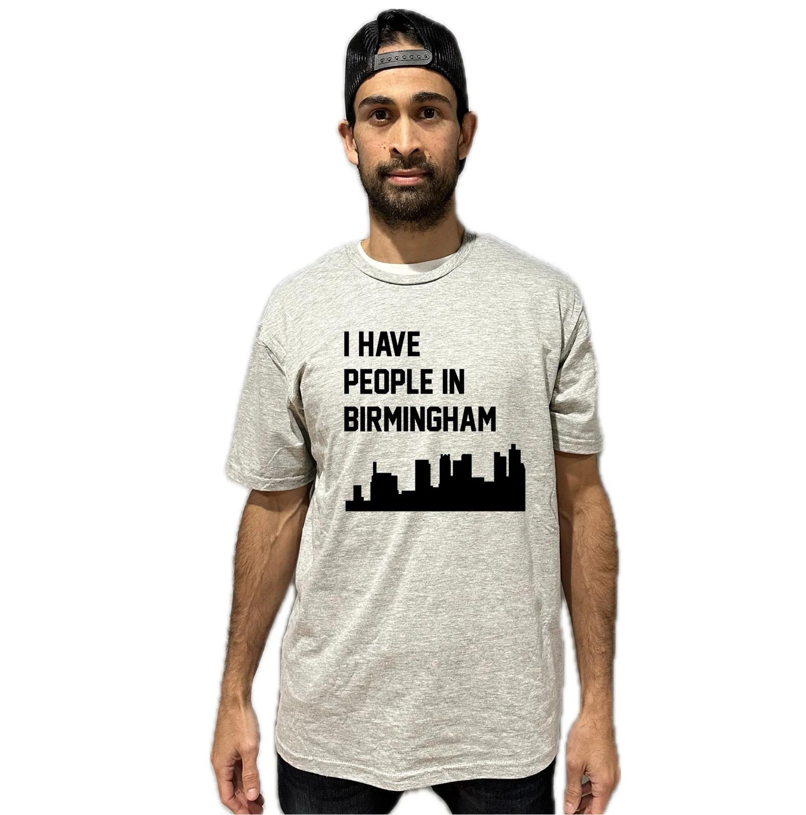 I Have People In Birmingham Alabama Skyline T-Shirt 3XL