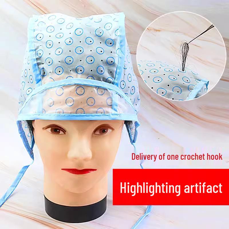 Мужская профессиональная одноразовая шапочка для мелирования с иглами для парикмахерских