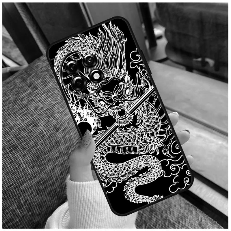 DRAGON TATTOO JAPANESE Case For OnePlus 13 15 13R 13T 12 12R 11 9 10 Pro 10T 8T Nord 5 CE 2 3 4 Lite N20 N30 Coque