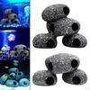Ceramics Aquarium Cave Rock Hideout Fish Tank Play Rest for Cichlid Hiding Breeding Spawning