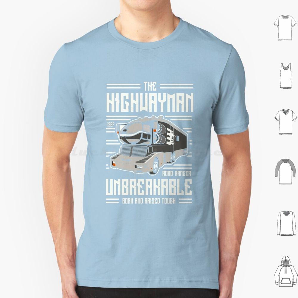 The Highwayman T Shirt Cotton Men Women DIY Print Highway Man Truck Car Rider Tv Show 1980 Usa American Geek Hero Superhero