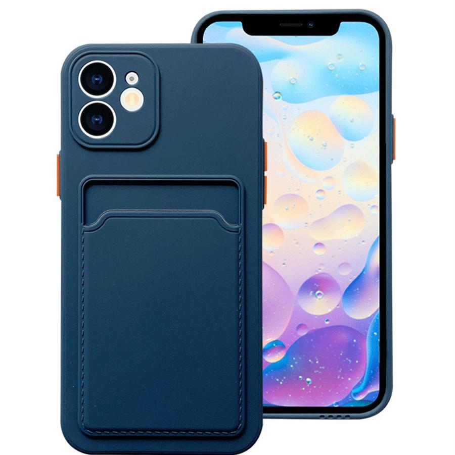 

Чехол-кошелек для мобильного телефона iPhone 16 15 Pro Max 14 13 12 11 Samsung S24 S23 S22 A16 A55 A35 A15 A54 A34 A53 A33 Чехол для телефона Мобильные телефоны Бампер Чехол iPhone 13 темно-синий